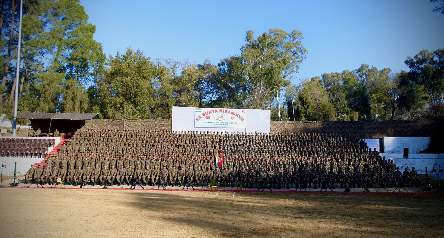 भारतको पिथौरागढमा नेपाल-भारतका सेनाबीच प्रतिआतंकवाद केन्द्रित संयुक्त सैन्य अभ्यास