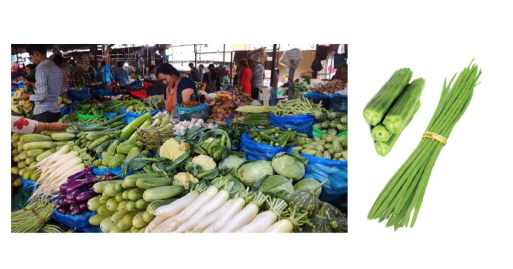 तरकारी बजारः सजिवनको भाउ घट्यो, च्याउको बढ्यो