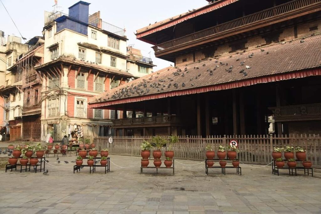 शार्दुलजङ्ग गुल्मको कौशलले सुन्दर बन्दै ऐतिहासिक ‘काष्ठमाण्डप’