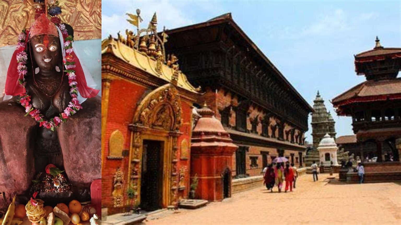 तलेजु भवानीको नेपाल प्रवेश