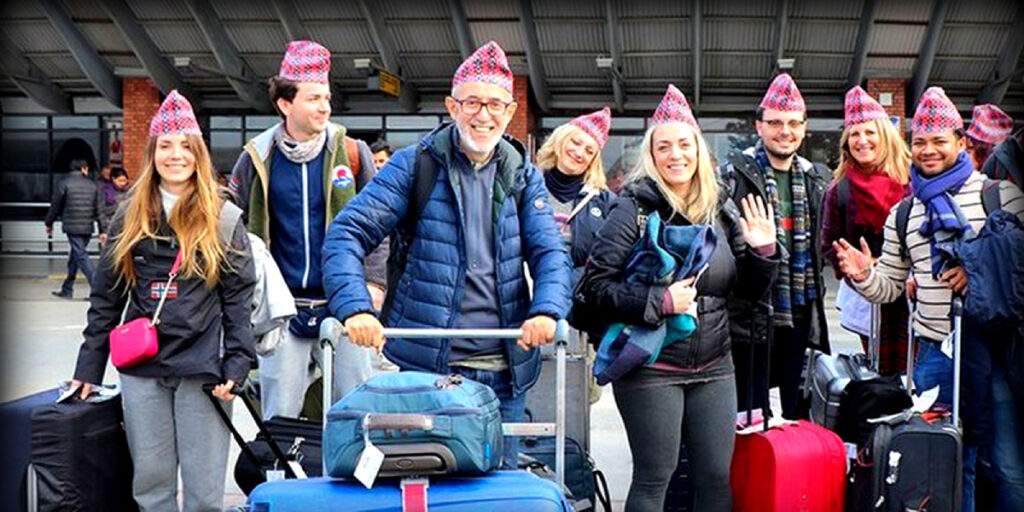 २ महिनामा पौने दुईलाख विदेशी पर्यटकको नेपाल घु्म्न आइपुगे