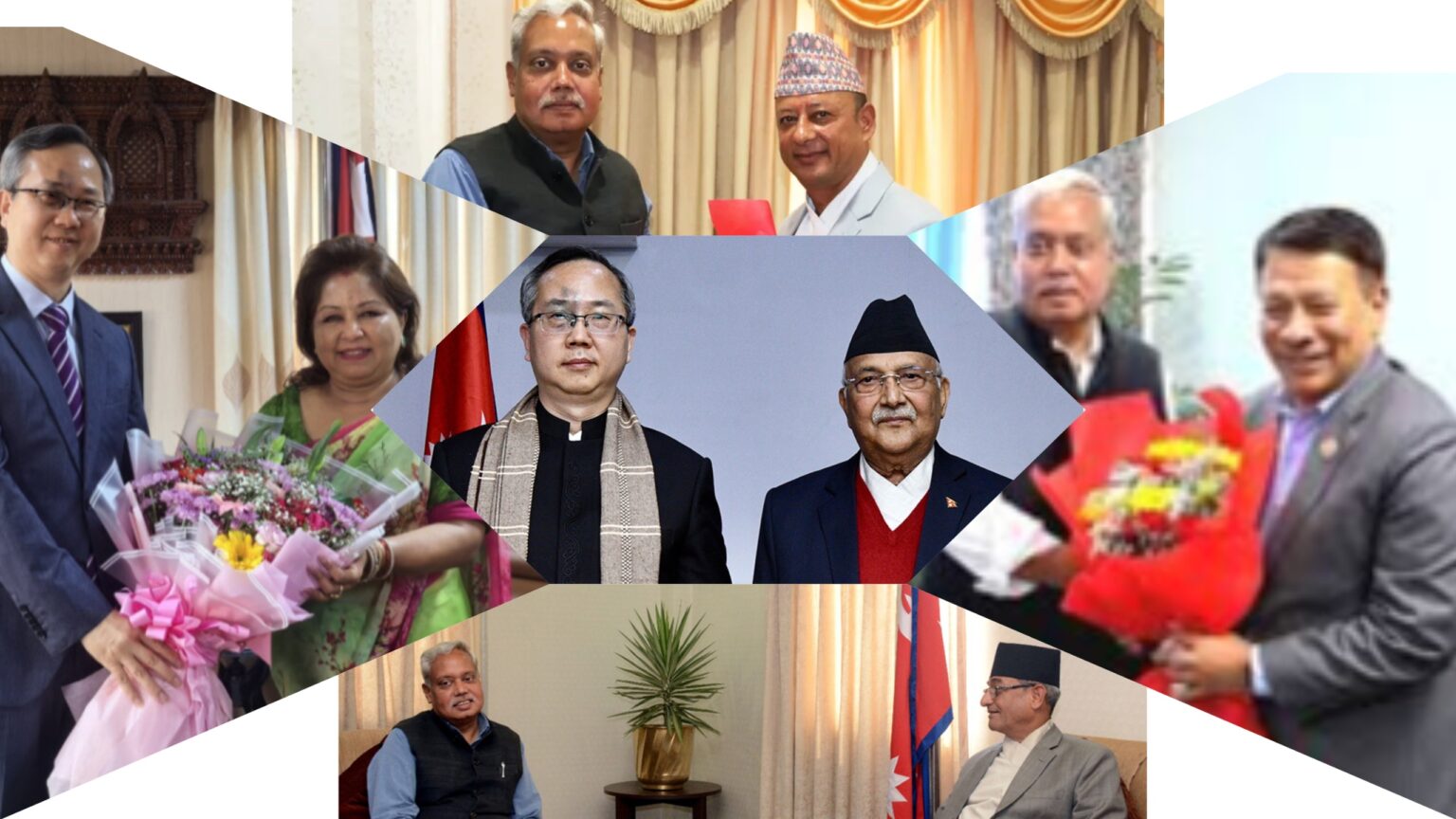 मन्त्री भेट्न भारतीय र चिनियाँ राजदूतको प्रतिस्पर्धा, सरोकारै नभएका मन्त्री भेट्न किन पुग्छन् राजदूत ?