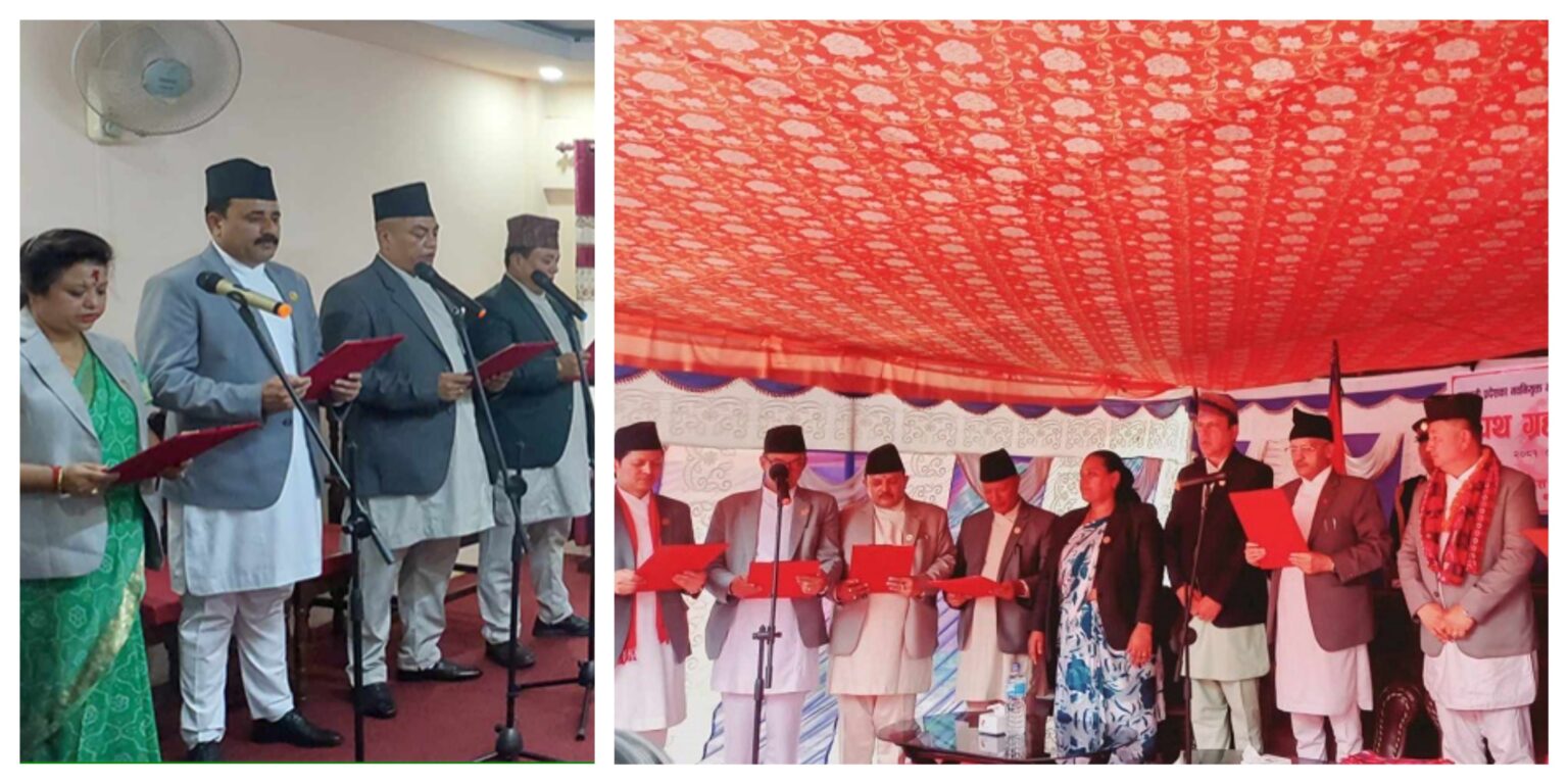 बागमतीमा नियुक्त भएका १४ मन्त्रीमध्ये ९ जना काठमाडौं उपत्यकाका (नामावली)