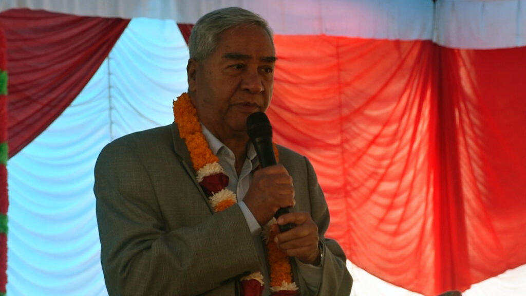 बुढानीलकण्ठ मन्दिरलाई विश्वसम्पदा सूचीमा राख्न पहल गर्ने शेरबहादुर देउवाको आश्वासन