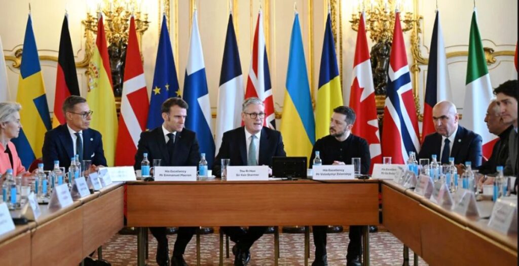 युक्रेन जोगाउन भन्दै एकै ठाउँमा भेला भए युरोपेली१८ देशका प्रतिनिधिहरू