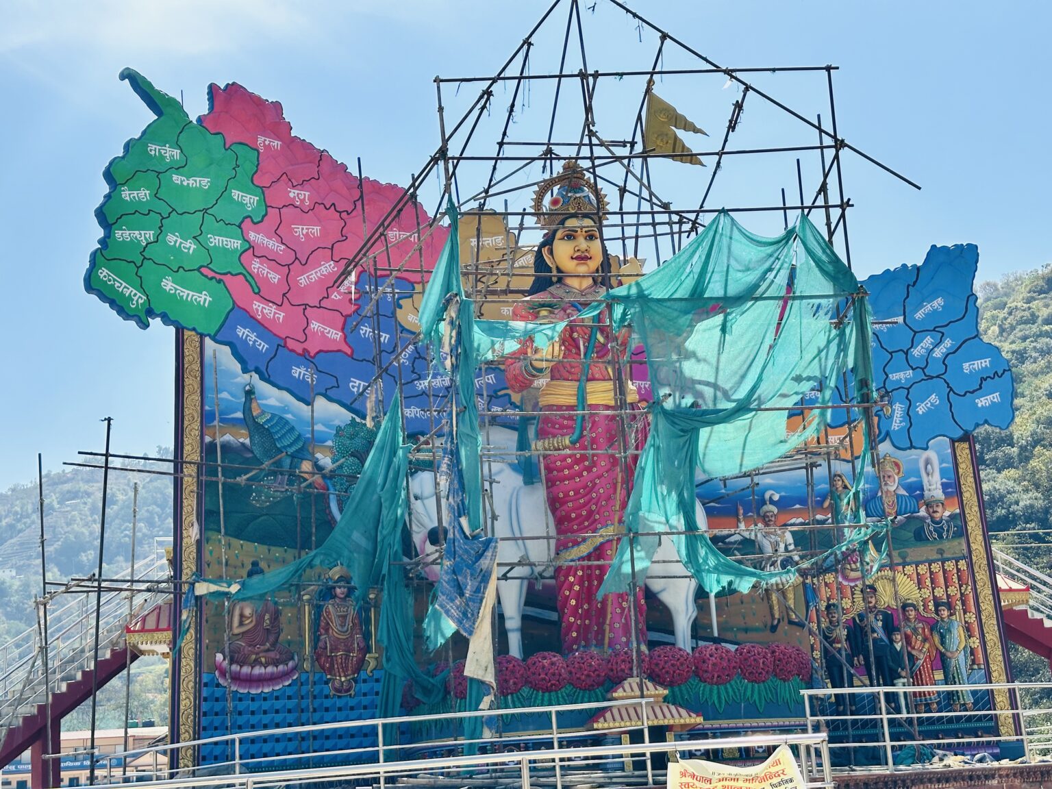 विश्वकै एक मात्र नेपाल माताको श्रीमन्दिर शंकरापुरमा वैशाख १ गते उद्घाटन हुने