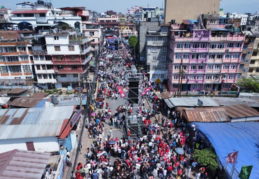 ‘पाँच लाख उतार्छु’ भन्ने एमालेको युथ सेलिब्रेसनमा कति आए मान्छे ?